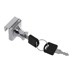 Gnafiwew Schließzylinder Einzeltür Sicherheitsschloss mit Schlüssel 1Pcs