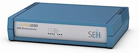SEH INU-100 USB-Device Server – Modell M07210 Für Netzwerkanbindung Von USB-Geräten