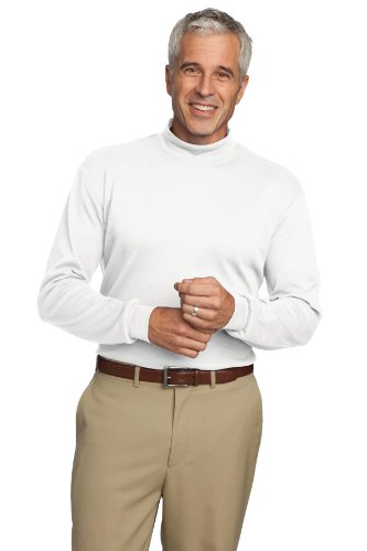 Port Authority Interlock Knit Mock Turtleneck