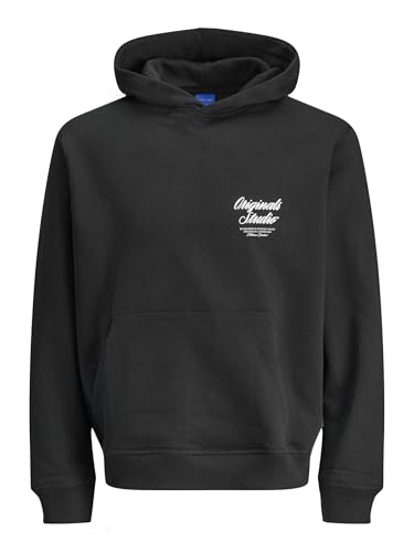 Sweat à capuche homme JACK & JONES Jornorrebro typo imprimé au dos
