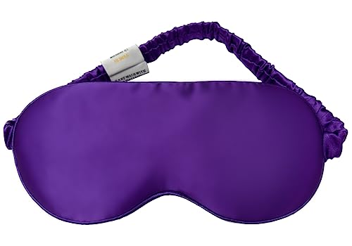 YUNCHI 100% maschera per dormire in seta da donna e uomo e donna