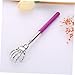 Ipetboom 5Pcs Retractable Stainless Steel Back Scratcher Long Handle Itch Relief Tool Portable Body Scratcher for Men and Women Comfortable