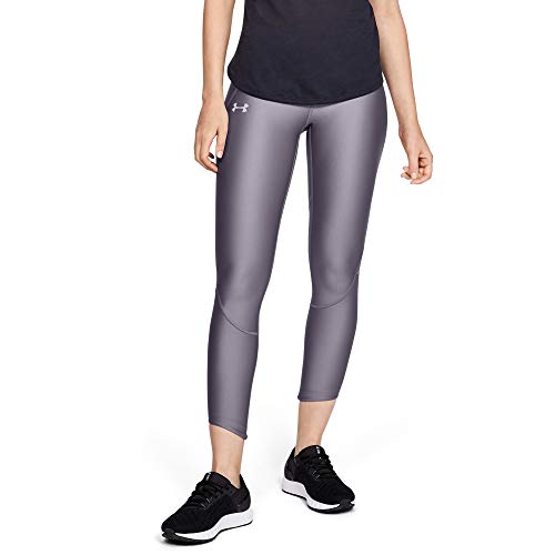 Under Armour Women's Armour Fly Fast Crop Leggings, Flint (033)/Reflective, Medium