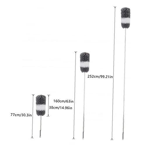 Plumeau Microfiber Chenille Bendable Head Extendable 98inch Ceiling Cleaning Tool - Image 3