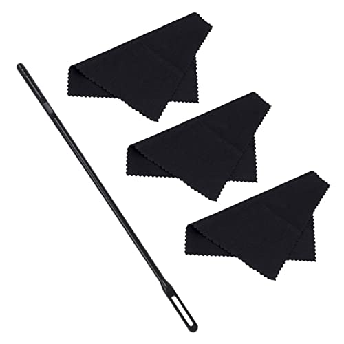 VICASKY Flute Maintenance Kit Clarinet Saxophone Cleaning Set Rod Cleaning Cloth for Delicate Instruments