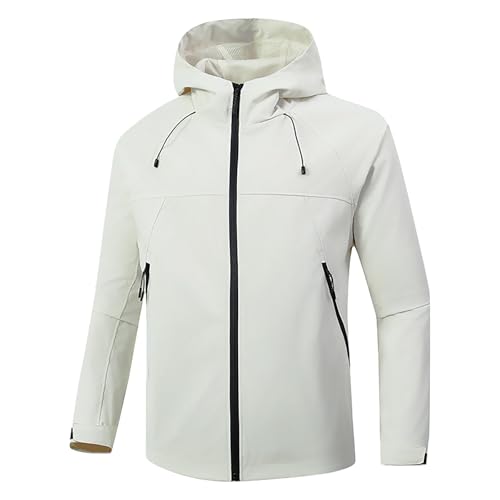 Anoraks y parkas abrigo mujer impermeables cortavientos con capucha 4