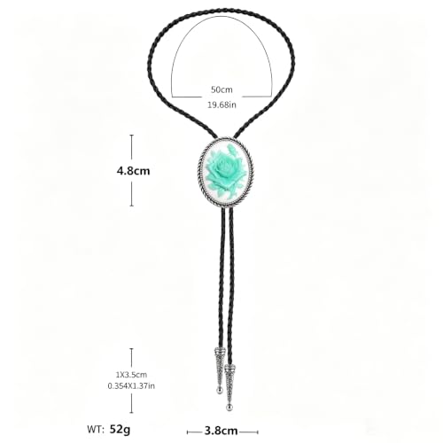 Image of Jeilwiy Bolo Tie for Men, Western Bolero Tie Cowboy Ties Native American Cowgirl Bolo Tie Accessories for Men Women