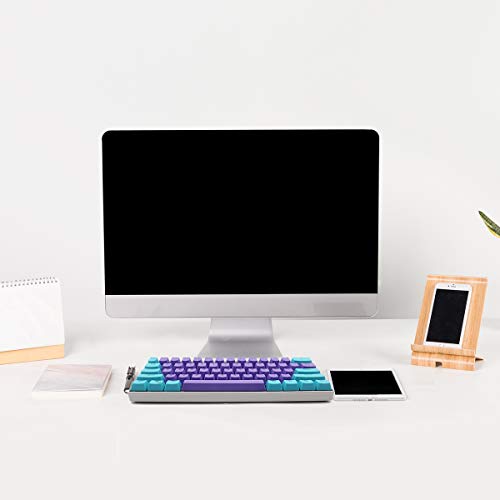 Image of Guffercty kred 60 Percent PBT Keyboard Keycaps OEM Profile, Custom Keycaps Double Shot for 61 60% Mechanical Keyboard (SEHN)