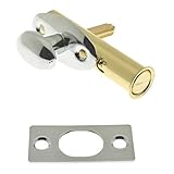idh by St. Simons 28500-026 Premium Quality Solid Brass Mortise Door Bolt, Polished Chrome