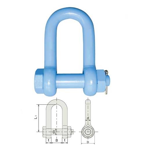 Amazon.co.jp: 鳳ワークス 関西工業 軽量シャックル RS