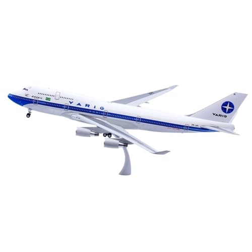 Modèle d'avion Embraer Poli B747-400 PP-VPI miniature 35cm en métal injecté au 1/200