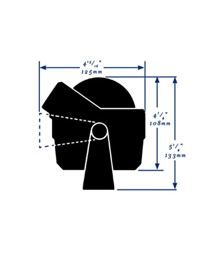 Ritchie B-81-Wm Voyager Bracket Mount Compass - Wheelmark Approved F/Lifeboat & Rescue Boat Use (56844) #TOP1