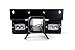 Bolt-on Hitch with Lights Compatible with 2007-2023 Jeep Wrangler JK & 2018-2023 Jeep Wrangler JL | Uses Factory Mounting Location | 2-inch Receiver | LED Lights Included | DV8 Offroad