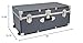 Seward Explorer Trunk with Wheels & Lock, Gray, 30-Inch