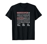 Alien Sheephead Word Search Puzzle WordSearch T-Shirt
