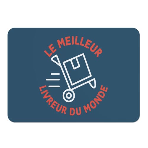 Dessous en liège bleu napperon de table souple grand format de qualité - 2