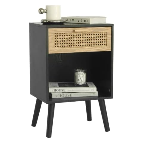 MaxSmeo Mid Century Moderner Nachttisch Cover