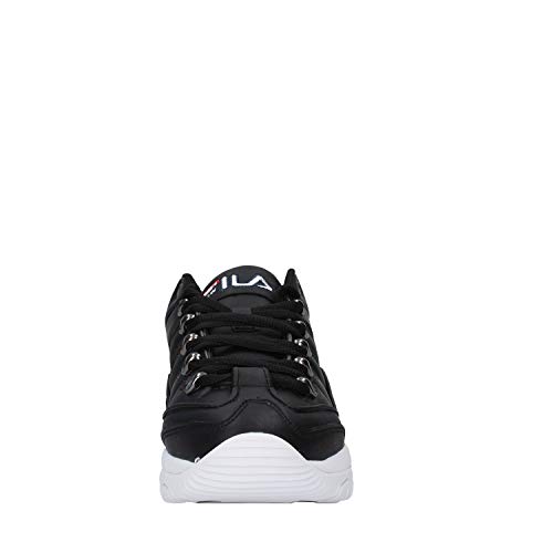 Fila 1010768 Chaussures de Tennis Femme - Noir Blanc - 40 EU