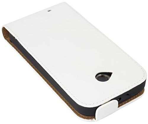 mumbi Flip Case for Motorola Moto G (2nd Generation) White (Not Compatible with 2014 Model) - Image 3