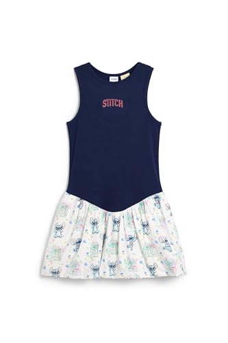 Vestido turquesa Desigual de Stitch ideal para tardes de verano y paseos de playa