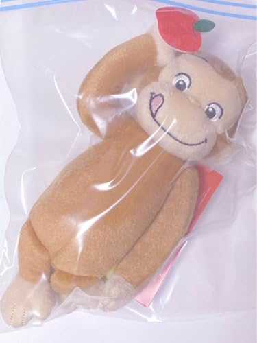 タグ おさるのジョージ ぬいぐるみ フルーツもぐもぐ りんご プライズ