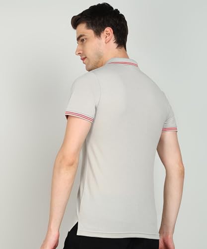 Image of INKKR Men's Soild Half Sleeve Polo T-Shirt Combo