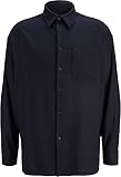Drykorn Herren entspanntes Hemd in Navy S