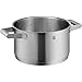 WMF Comfort Line Kochtopf klein 20cm, Glasdeckel, Bratentopf Induktion 2,5l, Cromargan Edelstahl mattiert, Innenskalierung, stapelbar, unbeschichtet