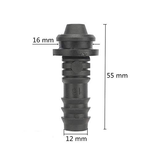 Conector de manguera que evita fugas con anillos de goma para arreglar el riego del jardín 3