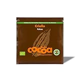 Becks cocoa™ Criollo Reiner Bio Kakao – Premium Trinkschokolade ohne Zucker & Zusätze, nicht alkalisiertes Kakaopulver, perfekt für Heiße Schokolade, Backen & Desserts – 20 g Sachet