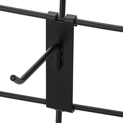 Miniatura 2 de Ignpion 35 Piezas De Ganchos Para Panel De Rejilla, Ganchos De Rejilla De Pared De 20 Cm Para Soporte De Exhibición, Accesorios De Rejilla De Alambre Para Colgar En Tiendas, Garajes, Talleres