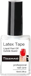 Liquid Latex Nails Peel Off, 15ML Liquid Latex Nail Polish Peel off Base Coat Cuticle Guard for Nail Art Liquid Tape Protector