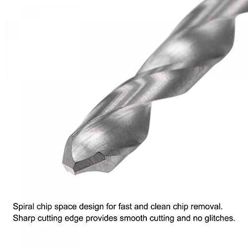 Uxcell A22021800UX0579 Solid Carbide Drill Bits, 3.3Mm C2/K20 Tungsten Carbide Jobber Drill Bits Straight Shank Drilling Tool thumb #2