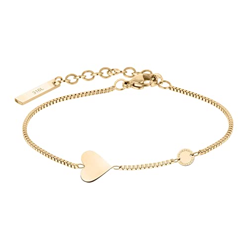 Geschenk für Valentinstag Armband Damen Gold Cover