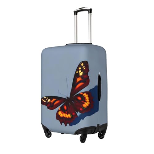 Beautiful Butterflies Print Luggage Suitcase Cover Protector Luggage Washable Covers With Concealed Zipper2