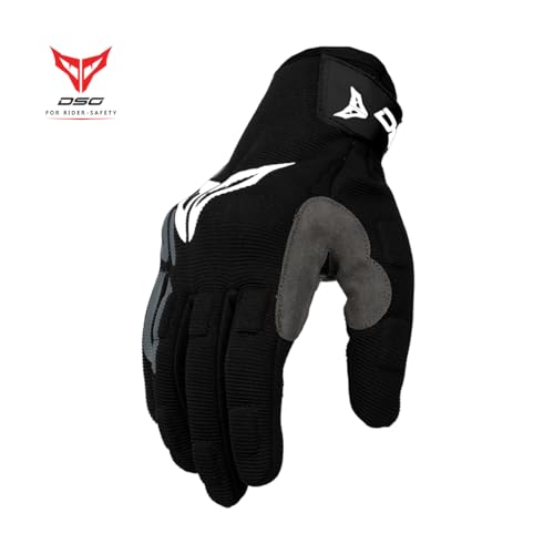 Image of DSG Alpha Air Glove-Black Red-(Size-S)