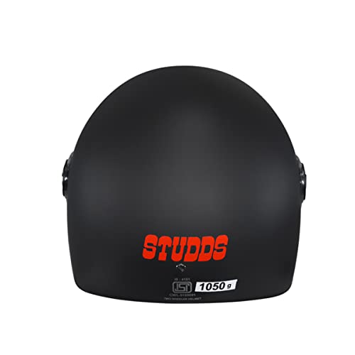 Image of Studds JADE Full Face Helmet (Matt Black, L)