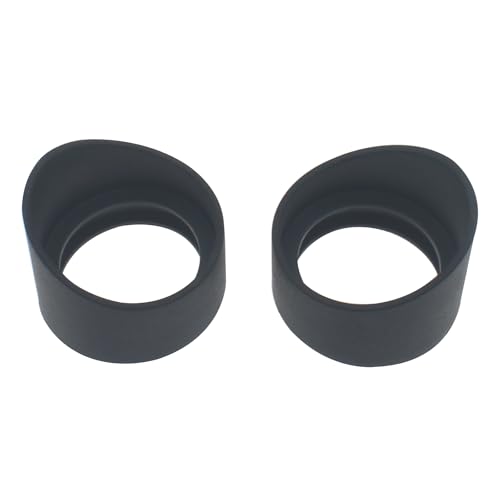FDXGYH 2 Pcs Eyepiece Eye Cup Soft Rubber Eyepiece Cover Guard for 32-35mm Stereo Microscope Telescope