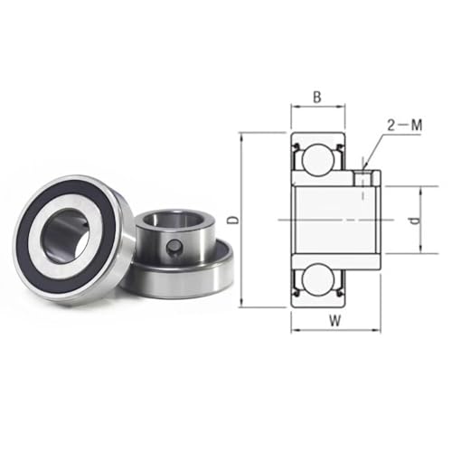Roulement bague intégrée 6004LT15 haute précision pour brodeuse 2pcs - 3