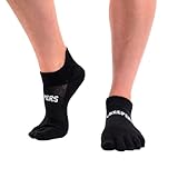 Creepers Anti-Blister Merino Wool Toe Socks – No Show Ankle | Running & Hiking, Unisex