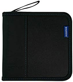 Storage Wallet Case for Playstation 4 PS4 24 Game Holder (Blue 24 Discs)