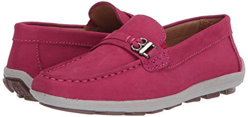 Image of Driver Club USA Kids' Kids Boys /Girls Genuine Leather Driving Loafer with Rope Anchor Detail