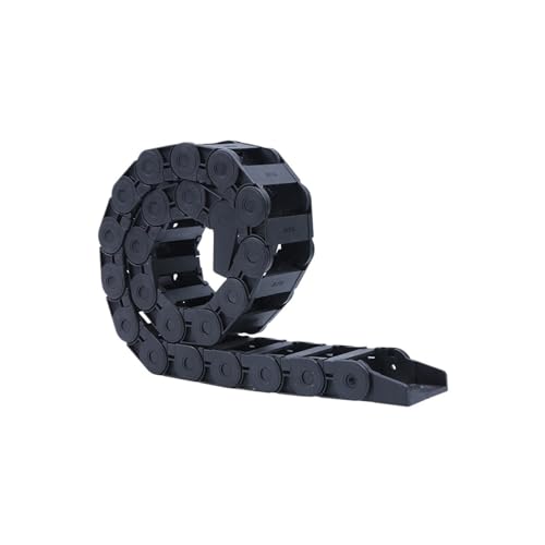 Chaîne porte-câble nylon 10x15 mm évitant l'emmêlement des fils sur axe mobile