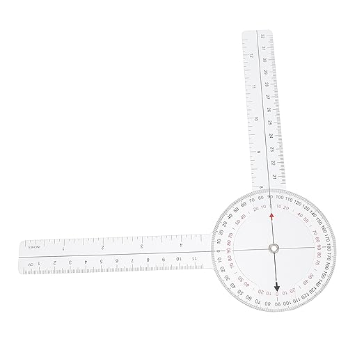 IWOWHERO Rotary Goniometer Angle Ruler 1pc Measuring Goniometer for Accurate Joint and Limb Measurement