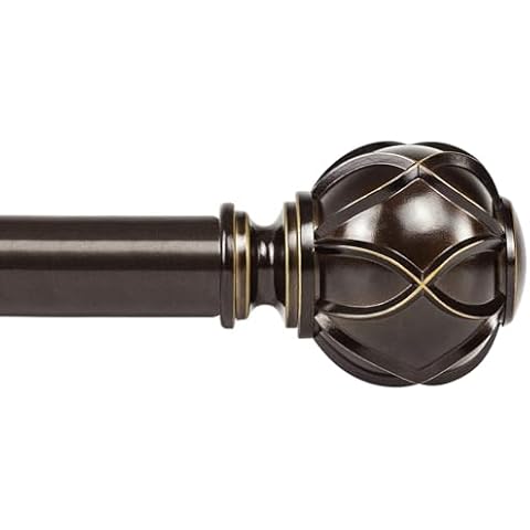 KAMANINA Adjustable Curtain Rods Cover
