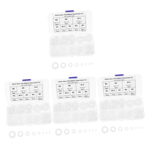 Rondelles plastique isolantes plates Ciieeo anti-court-circuit pour appareils
