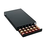 ZENO Coffee Capsule Pod Holder with Sliding Draw For Nespresso Coffee Machine Stand & 60 Capsule Pod Holder - Image 2