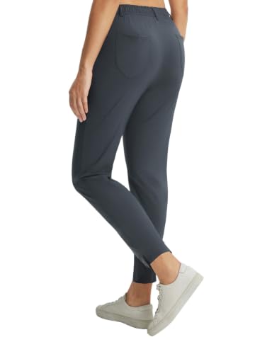 Image of baleaf Women's Golf Pants with Pockets for Work Travel Fit | 25 inch, Stretch, Wrinkle-Resistant, Comfort Fabric, Lightweight, Petite, Ankle, Slacks for Women, Casual, Commute
