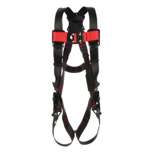 Protecta 1161505 Vest-Style Harness, Quick Connect Buckle & Tongue Buckle, 3XL(1161505)