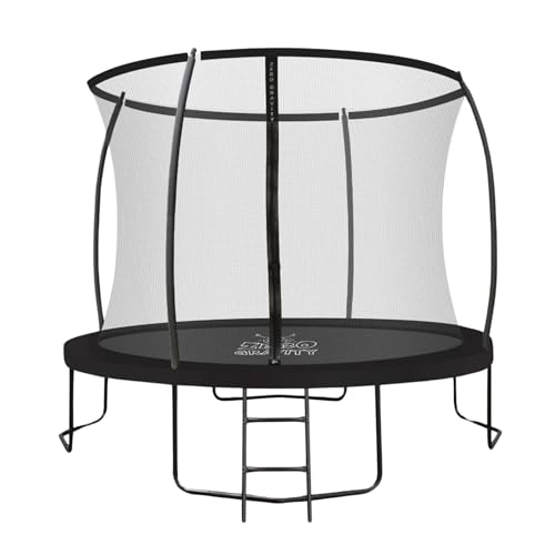 Zero Gravity Trampolin Outdoor Ø 183/244/305/366/427 cm, TÜV GS, Gartentrampolin Komplett-Set mit...